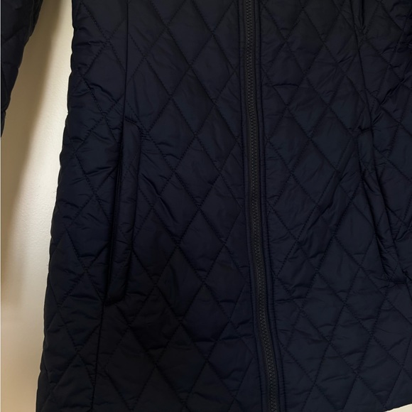 The North Face Iliana Insulated Primaloft Quilted Parka in navy blue - Picture 5 of 6